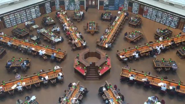 Inside Melbourne's Domed Reading Room