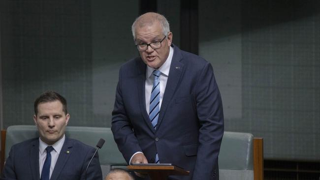 Former Prime Minister Scott Morrison made the comments in 2018. Picture: NCA NewsWire / Gary Ramage