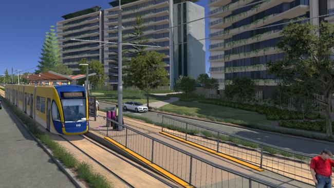 The cost of light rail stage 4 will be close to $3 billion, according to Gold Coast’s Acting Mayor Donna Gates.