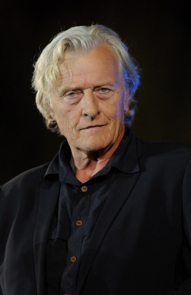 Actor Rutger Hauer died after a short illness at his home in the Netherlands. Picture: Getty Images