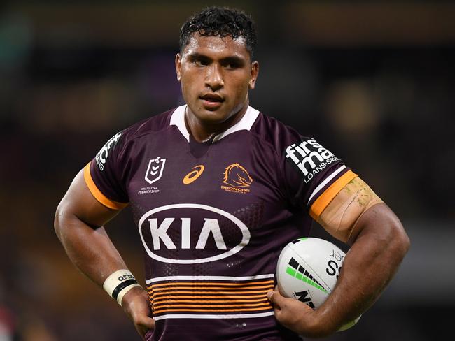 Brisbane Broncos player Tevita Pangai Jr. Pic NRL Photos.