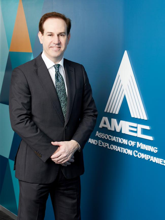 AMEC CEO Warren Pearce.