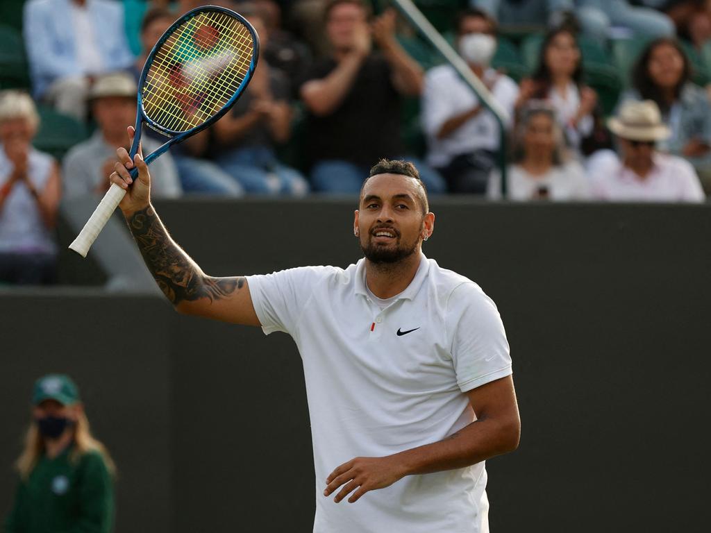 He doesn’t let the outside noise get to him these days. (Photo by Adrian Dennis/AFP)