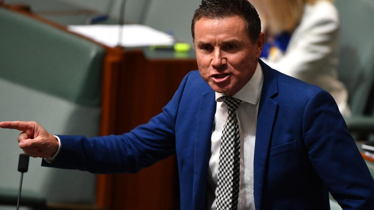 Andrew Laming has further focused the spotlight on the Liberal party’s treatment of women. Picture: AAP Image/Mick Tsikas.