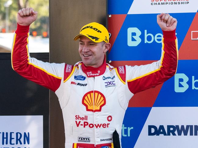 Will Davison was the only Ford driver to claim a podium in Darwin. Picture: Daniel Kalisz/Getty Images