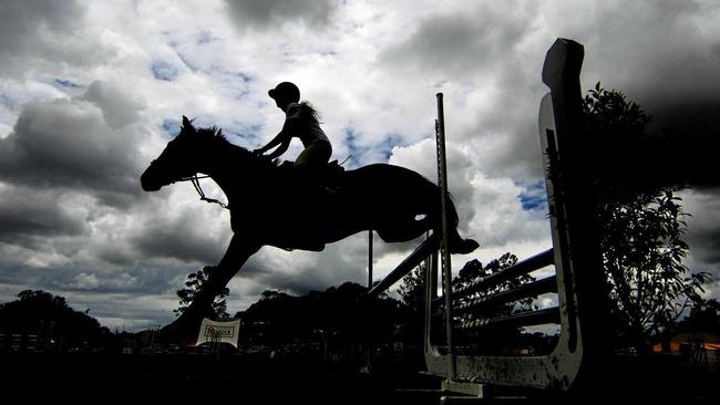 SHOW JUMPING: Plenty on the cards. Picture: Scott Powick