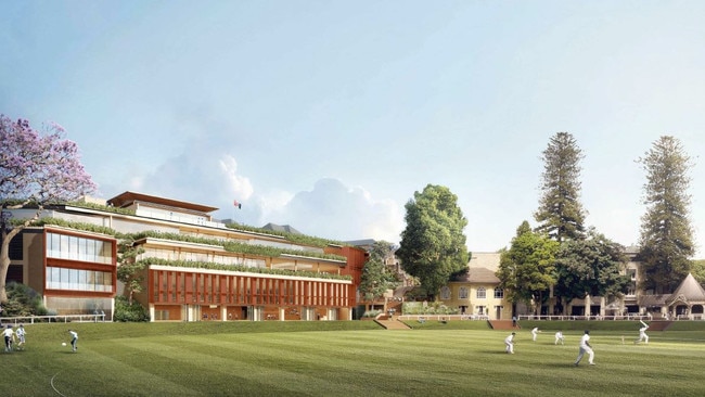 An artist impression of the new Hordern Oval as part of the $125m Cranbrook redevelopment.