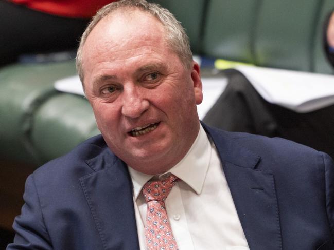 CANBERRA, AUSTRALIA - NewsWire Photos JUNE 24 2021: Deputy Prime Minister of Australia Barnaby Joyce during Question Time at Parliament House in Canberra. Picture: NCA NewsWire / Martin Ollman