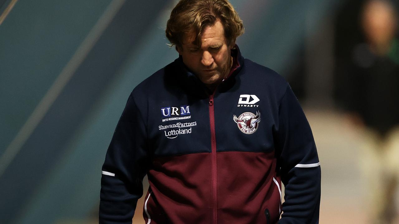 Des Hasler feels Manly’s owners are not being enough stability to the club.