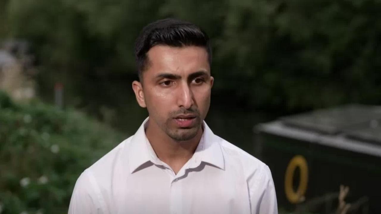 Abdullah, the security guard who tackled a knife-wielding man, has spoken to the media. Picture: ABC