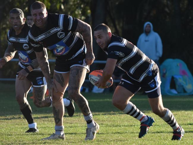 Aaron Grech has been a key at dummy half for La Perouse. Picture: Sean Teuma/NewsLocal