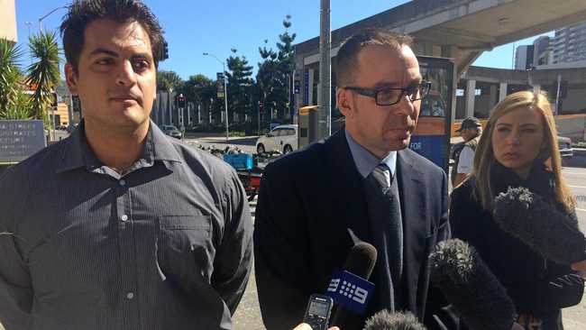 CRASH APPEAL: Roma police constable Fabio Armando Mazza (left) was charged with dangerous driving causing death and injury following a May 2014 crash. Picture: Geoff Egan