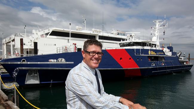 Phil Growden in WA. Picture: Supplied by Austal.