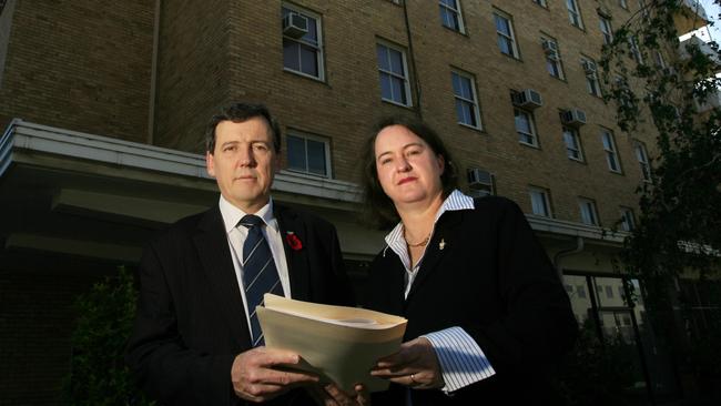 Then Box Hill MP Robert Clark and then Doncaster MP Mary Wooldridge campaigned for the Box Hill Hospital to be upgraded in 2008.