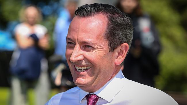 WA Premier Mark McGowan. Picture: Colin Murty