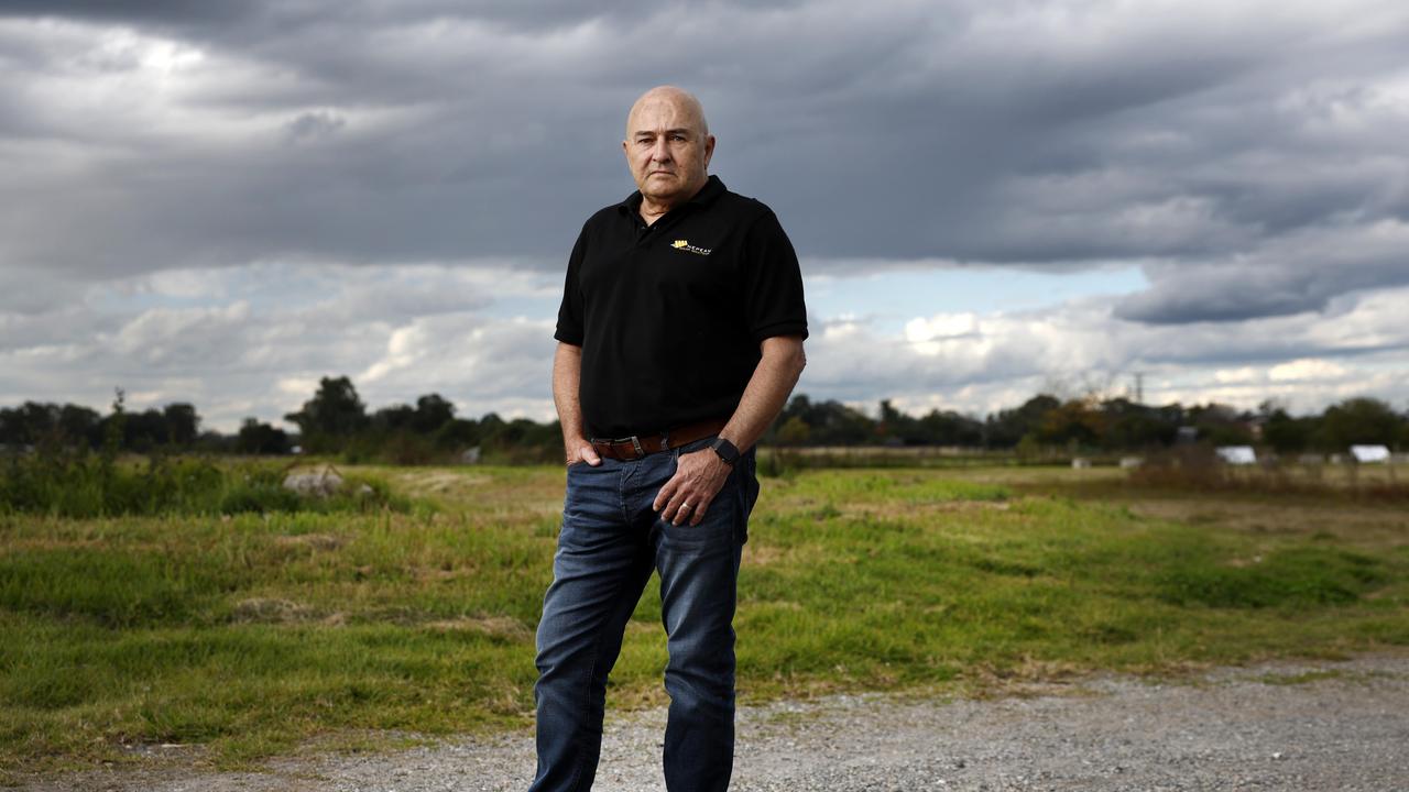 Nepean Solar owner James Hill. Picture: Richard Dobson