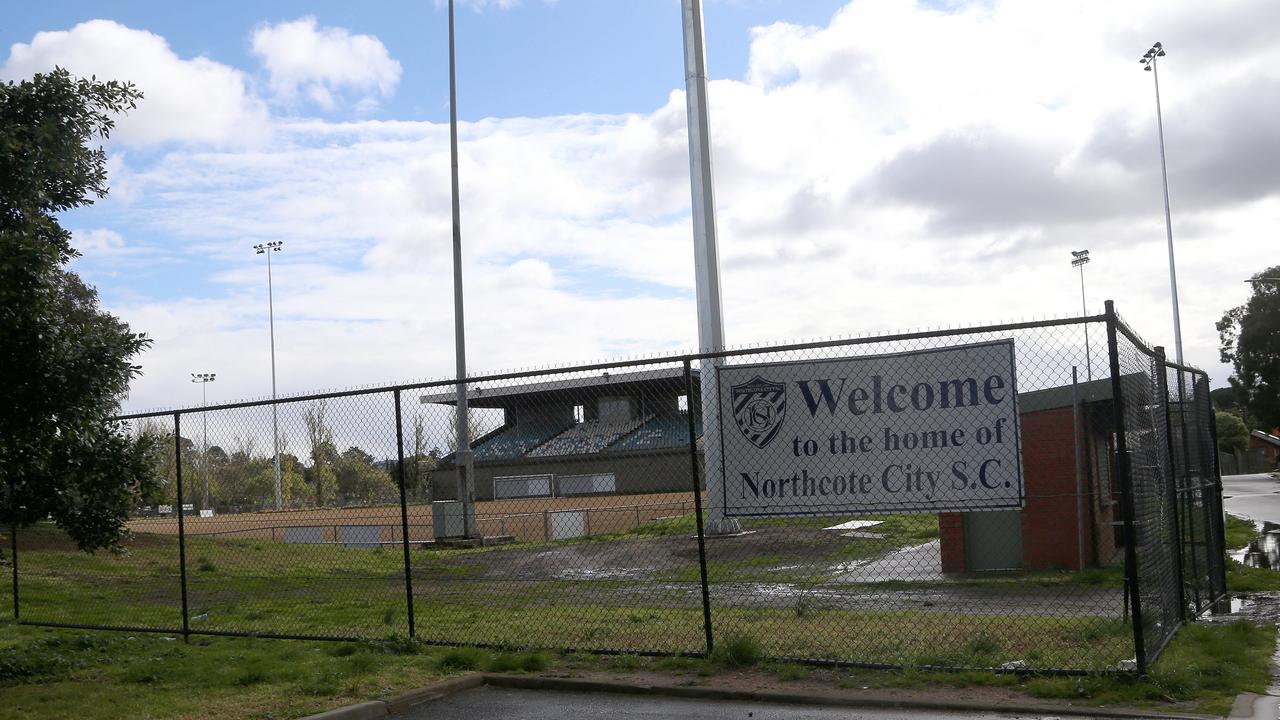 Areas of John Cain Memorial Park are in need of an upgrade. Picture: Hamish Blair