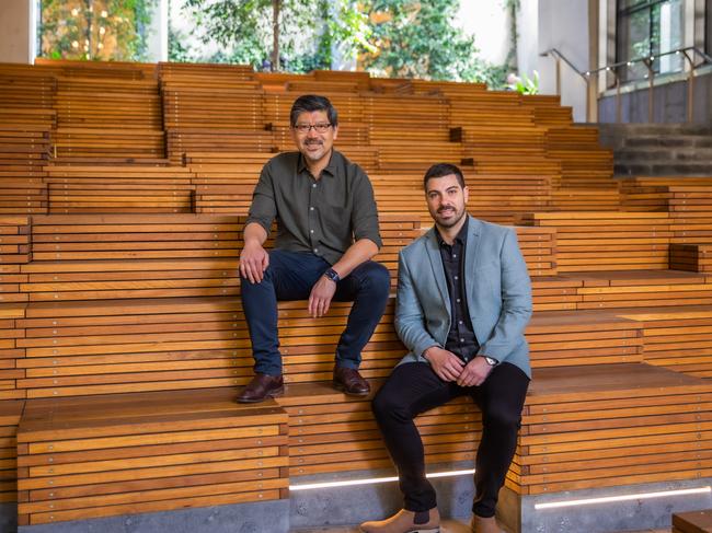 Preezie co-founders Quoc Nguyen and Michael Tutek have to date raised $6.5m in funding. Source: Supplied.