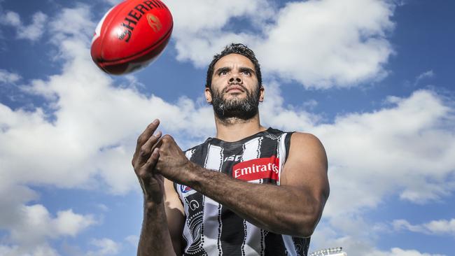 Daniel Wells took time to find his feet at Collingwood. Picture: Sarah Matray