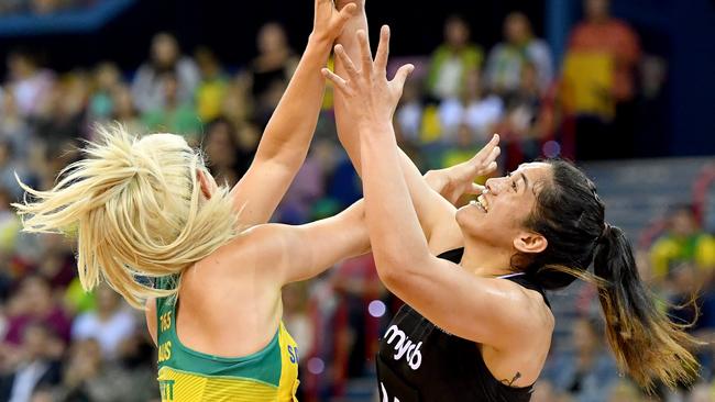 Close battle between Gretel Tippett and Sulu Fitzpatrick in the Constellation Cup opener.