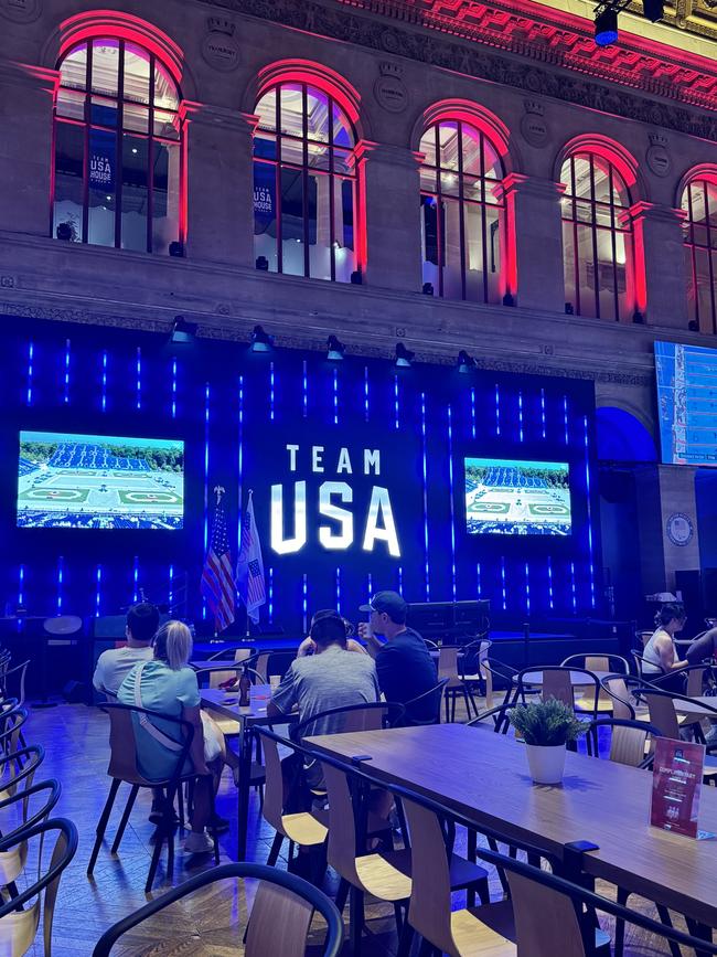 Inside Team USA House