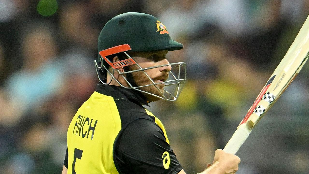 Australia’s Aaron Finch continues to struggle with the bat.