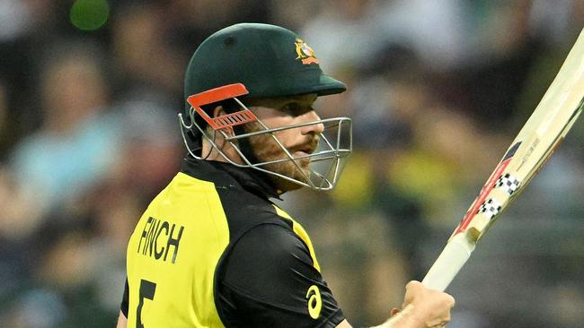 Australia’s Aaron Finch continues to struggle with the bat.