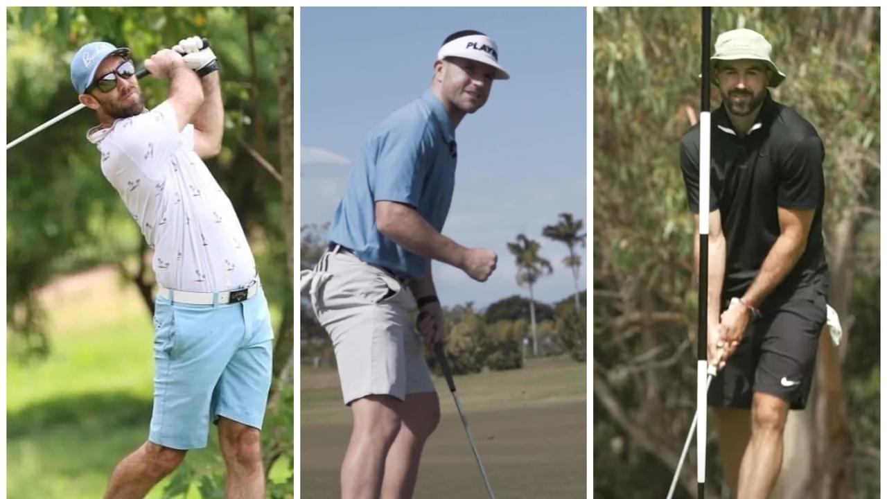 Glenn Maxwell, Chad Townsend and Steele Sidebottom are all very handy golfers