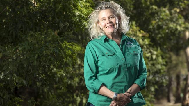 Fiona Simson, president of National Farmers Federation at Tradewinds Hotel, East Fremantle, WA.