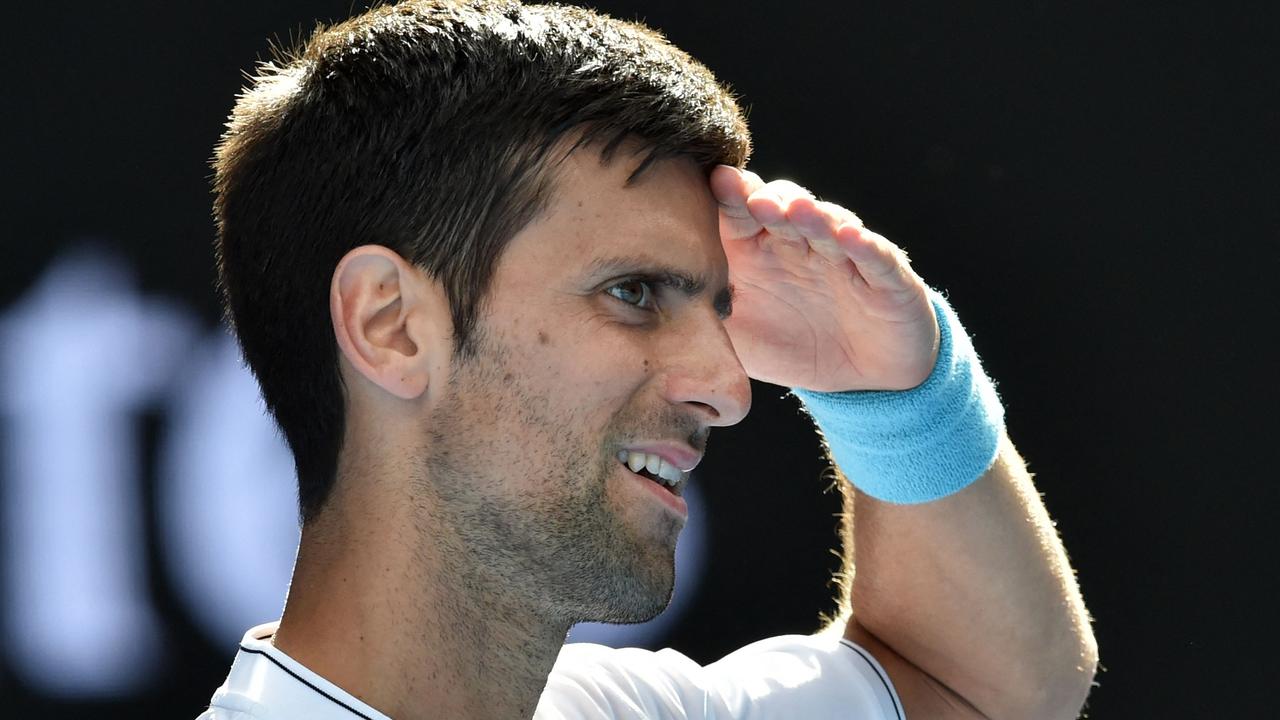 Novak Djokovic has won his court case over his cancelled visa. Picture: AFP Images