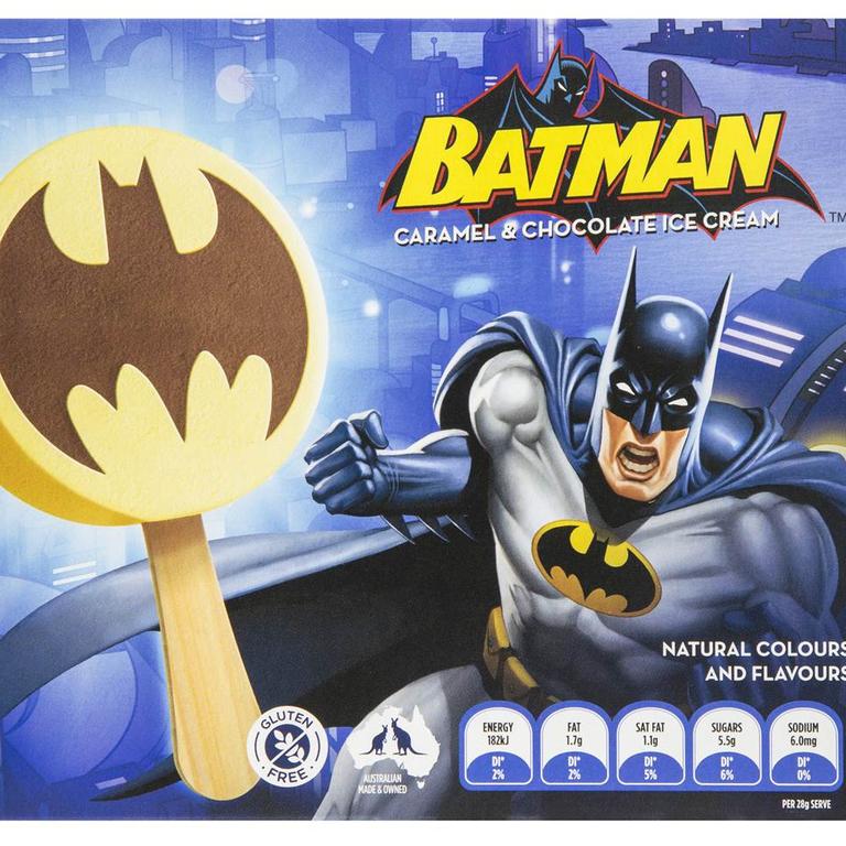 Batman ice blocks from modern times