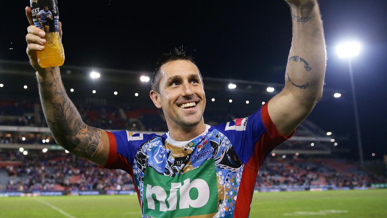 Mitchell Pearce is nearing a return to the Origin arena.
