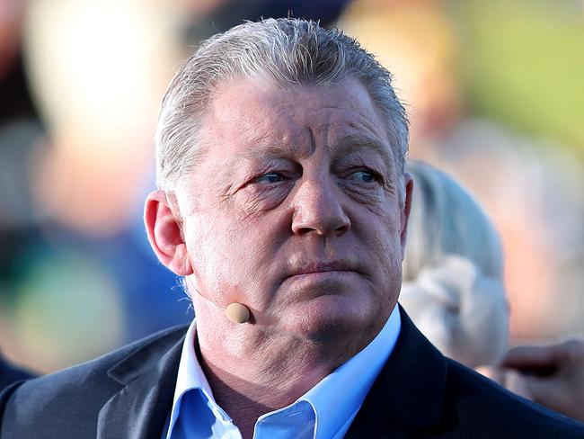 Rugby league commentator Phil Gould.