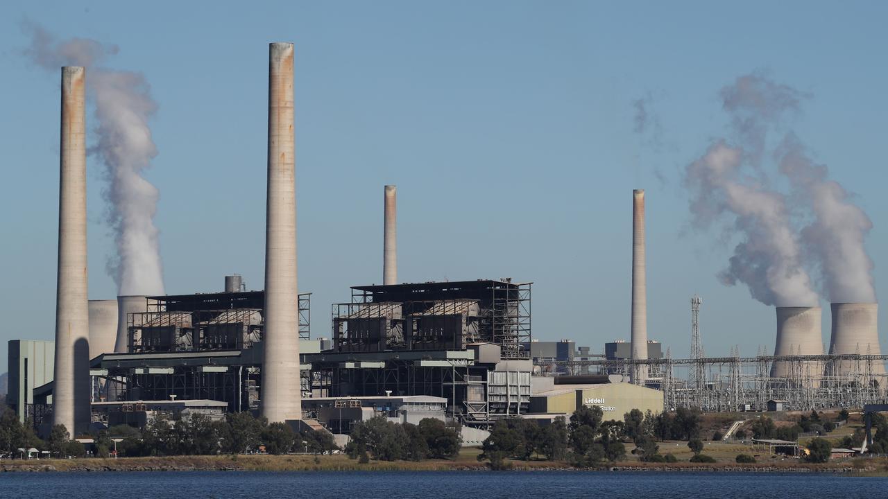 The Liddell coal fired power station is due to be closed. Picture: David Swift