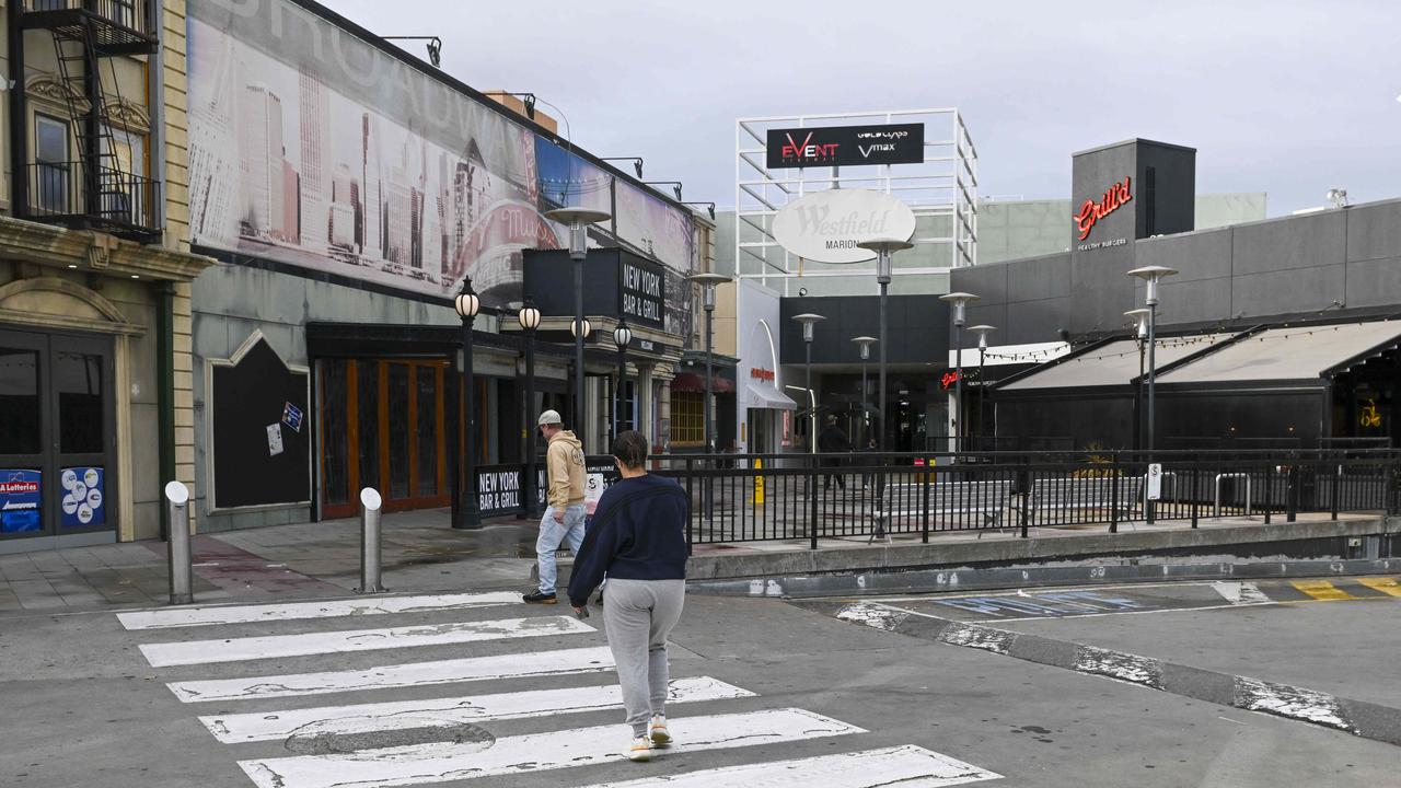 All cars attacked by Chatzigiannis were lawfully parked and unoccupied as the owners visited the Westfield Marion Shopping Centre and nearby facilities. Picture: NCA NewsWire / Mark Brake