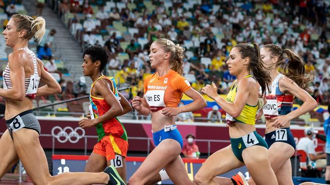 Izzi Batt-Doyle competing at the Tokyo Olympics. Picture: World Athletics