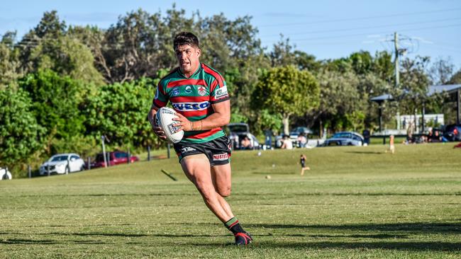 Fullback Oliver Regan bagged a hat-trick. Photo: Max Ellis