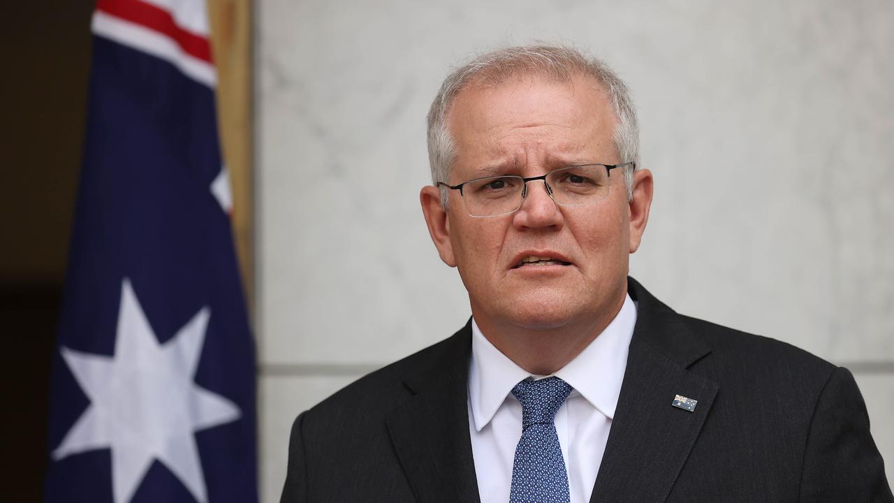 Scott Morrison has urged students and backpackers to come to Australia to work. Picture: NCA NewsWire / Gary Ramage