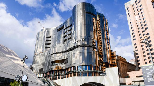 A millionaire Chinese gambler’s lawsuit against SkyCity Adelaide, and two other men, has been resolved after six years. Picture: Brenton Edwards