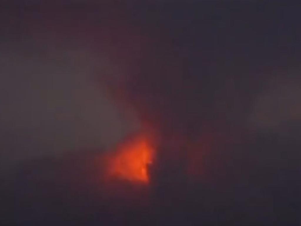 Sakurajima is erupting on the Japanese island Kyushu.