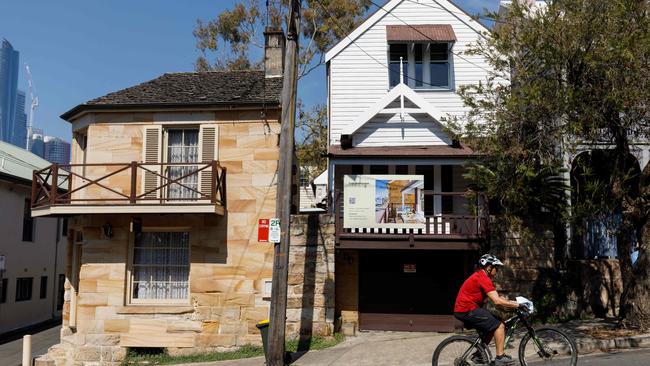 SYDNEY, AUSTRALIA - NewsWire Photos SEPTEMBER 14 2023. Generic housing & real estate house generics. Pic shows a very old, characterful house for sale in Balmain. Picture: NCA NewsWire / Max Mason-Hubers