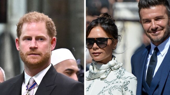 Sign Prince Harry no longer talks with the Beckhams