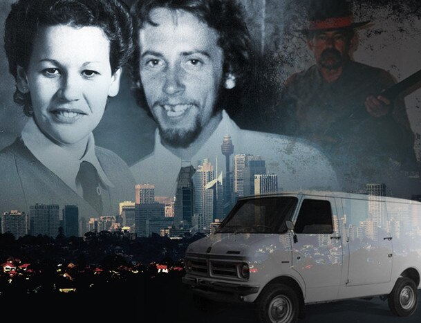 Artwork for the Lost in Sydney Lime Green Van podcast with Stephen Lapthorne, Michelle Pope and Ivan Milat.