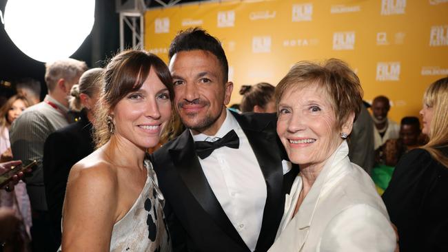 Angela Johnson and Dianne Johnson at the JAFAICAN premiere with Peter Andre at Gold Coast Film Festival at HOTA. Picture, Portia Large.