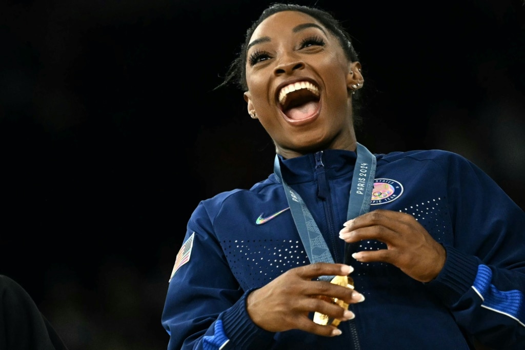 Simone Biles won the fifth Olympic gold medal of her career