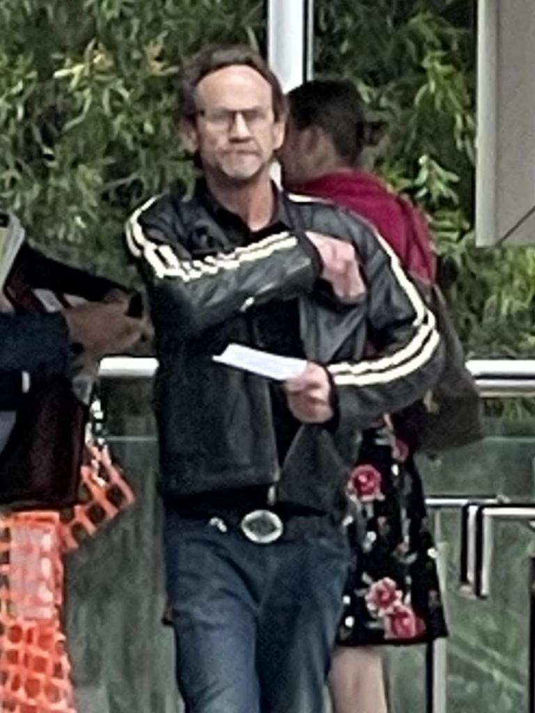 Cameron John Guppy leaves Toowoomba Courthouse after being sentenced in Toowoomba Magistrates Court on June 8, 2023.