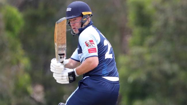 Aaron Maynard in action for St Francis.