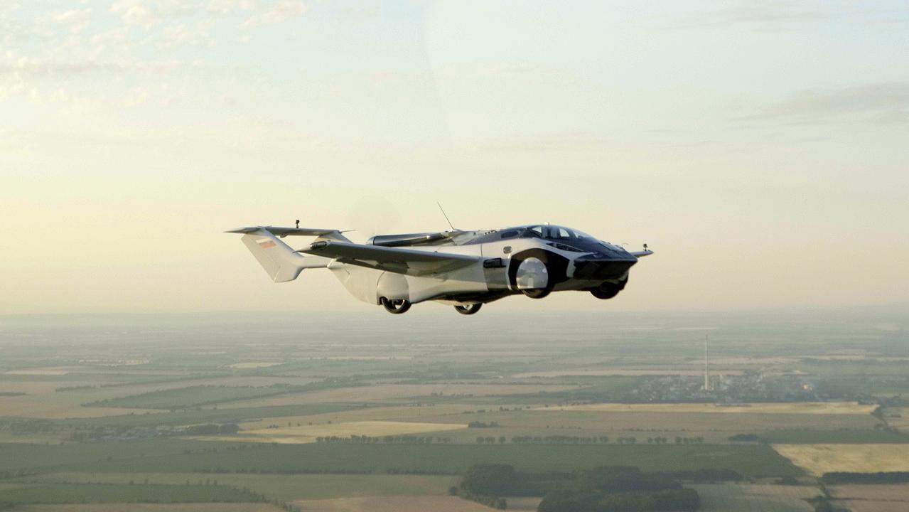 AirCar flying car claims successful test flight from city to city | news.com.au — Australia&#39;s leading news site