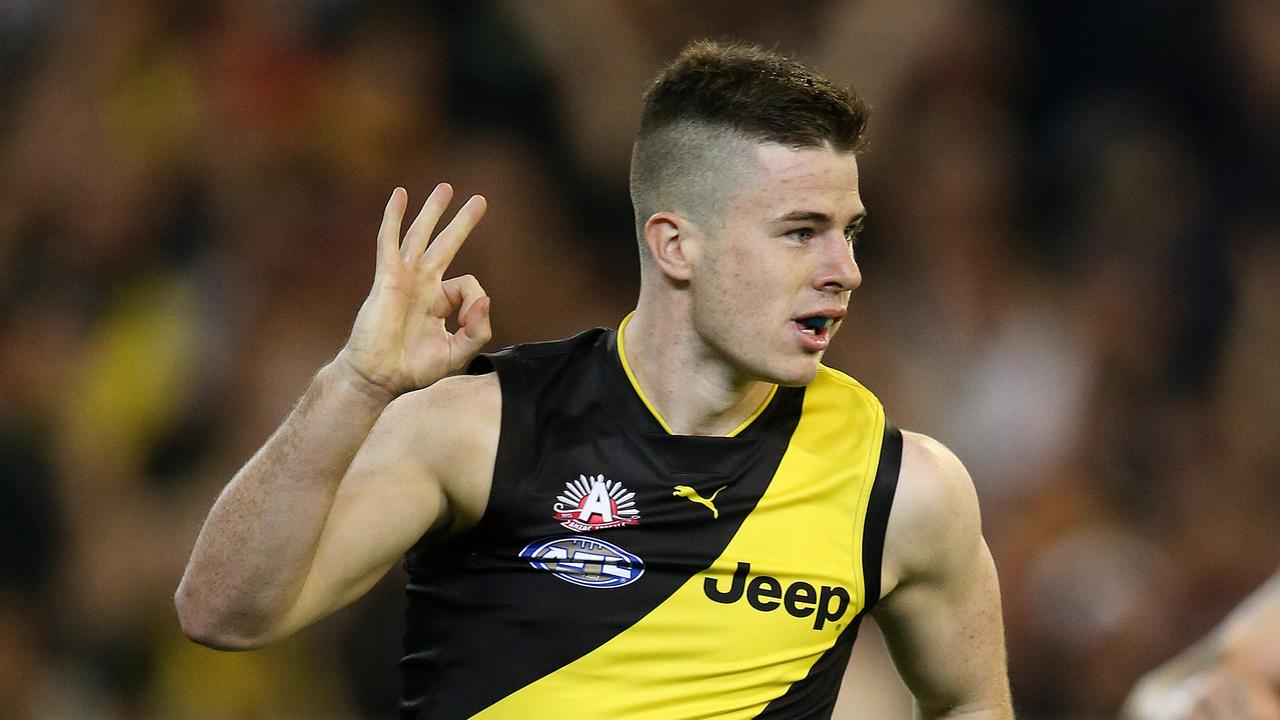 The youthful exuberance of Jack Higgins provided Richmond with a spark. Photo: Michael Klein