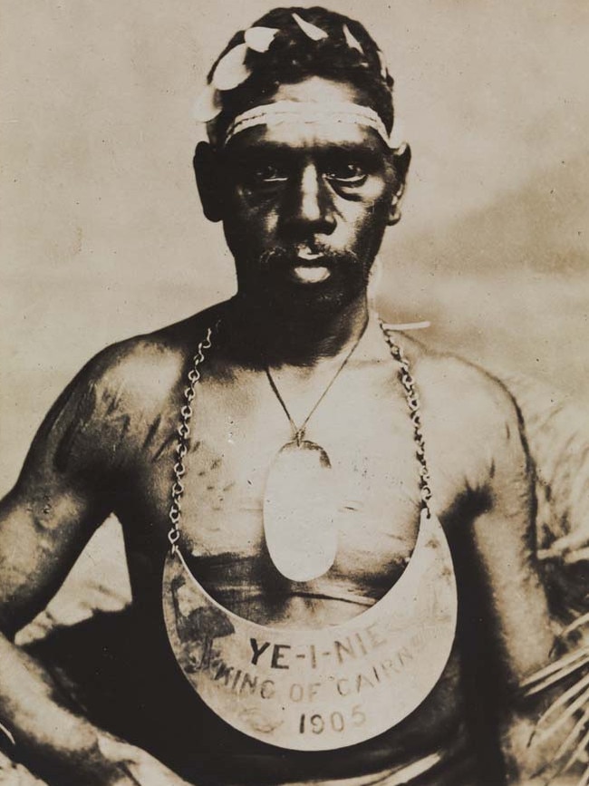 Ye-i-nie, dubbed the King of Cairns, circa 1905. Picture: Queensland Art Gallery